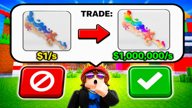 Trade Weapons official Roblox cover art